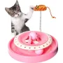Іграшка-трек для котів No Brand Cat Scratch Pen 20.6x25.3 см Рожевий (2104618638)