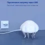 Лазерний проектор нічник Inspire Медуза White (LWS-R-2)
