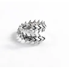 Кільце Сколопендра Токійський гуль Maxi Silver 9497 SE One Size Сріблястий Кільце Сколопендра Токійський гуль Maxi Silver 9497 SE One Size Сріблястий