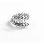Кільце Сколопендра Токійський гуль Maxi Silver 9497 SE One Size Сріблястий