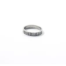 Кільце з болтами Maxi Silver 9389 SE 17.5 Сріблястий