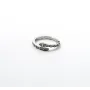 Кольцо змея с камнями Maxi Silver 9387 SE One Size Серебристый