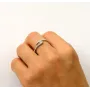 Кольцо змея с камнями Maxi Silver 9387 SE One Size Серебристый