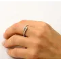 Кольцо змея с камнями Maxi Silver 9387 SE One Size Серебристый