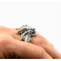 Ексклюзивне кільце дракон Maxi Silver 9356 SE 19.0 Сріблястий