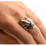 Ексклюзивне кільце дракон Maxi Silver 9356 SE 19.0 Сріблястий