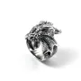 Ексклюзивне кільце дракон Maxi Silver 9356 SE 19.0 Сріблястий