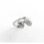 Кільце жолуді Maxi Silver 8384 SE 18.5 Сріблястий