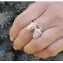 Кільце жолуді Maxi Silver 8384 SE 18.5 Сріблястий
