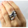 Кільце у вигляді змії Maxi Silver 7373 SE 17.0 Сріблястий