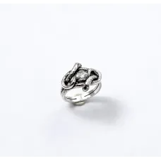 Колечко змея Maxi Silver 6266 SE 18.0 Серебристый