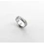 Кольцо в виде шины Maxi Silver 5312 SE 17.5 Серебристый
