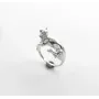 Кільце жіноче пантера Maxi Silver 4536 SE 17.5 Сріблястий