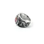 Кольцо Дракон Maxi Silver 3478 SE 18.0 Черно-серебристый