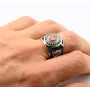 Кольцо Дракон Maxi Silver 3478 SE 18.0 Черно-серебристый