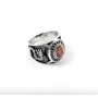 Кольцо Дракон Maxi Silver 3478 SE 18.0 Черно-серебристый