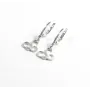 Сережки sexwife Maxi Silver 9551 3.6х1.5 см Сріблястий