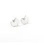 Сережки Wu-Tang Maxi Silver 9538 1.5х1.1 см Сріблястий
