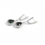 Сережки Хюррем Maxi Silver 9464 3.2 см Сріблястий (89464)