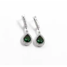 Сережки Хюррем Maxi Silver 9464 3.2 см Сріблястий (89464)