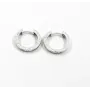Сережки конго Maxi Silver 9460 0.2 см Сріблястий