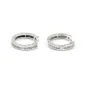 Сережки конго Maxi Silver 9460 0.2 см Сріблястий