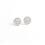 Пусети Maxi Silver 6935 1.1 см Сріблястий