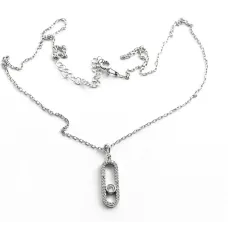 Колье Messika Maxi Silver 9433 SE 45-50 см Серебристый