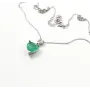 Кольє із серцем Maxi Silver 9400 SE 45-50 см Сріблястий