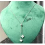 Колье с перламутром Maxi Silver 9381 SE 40-45 см Серебристый