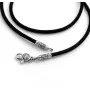 Шнурок Врятуй та збережи Maxi Silver 9333 SE 50 см Сріблястий