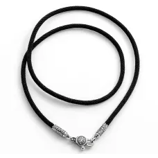 Шнурок Врятуй та збережи Maxi Silver 9333 SE 55 см Сріблястий Шнурок Врятуй та збережи Maxi Silver 9333 SE 55 см Сріблястий