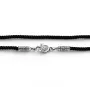 Шовковий шнурок Врятуй та збережи Maxi Silver 9332 SE 45 см Сріблястий