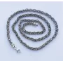 Ланцюжок візантійський кручений Maxi Silver 9293 SE 55 см Сріблястий