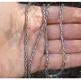 Ланцюжок візантійське плетіння Maxi Silver 9292 SE 50 см Сріблястий