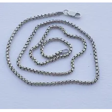 Ланцюжок плетіння шопард Maxi Silver 9291 SE 50 см Сріблястий