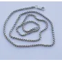 Ланцюжок плетіння шопард Maxi Silver 9291 SE 50 см Сріблястий