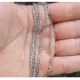 Цепочка лисий хвост Maxi Silver 9269 SE 55 см Серебристый