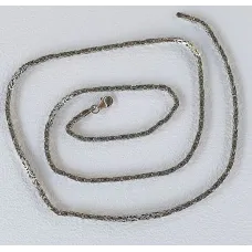 Цепочка лисий хвост Maxi Silver 9269 SE 55 см Серебристый