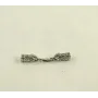 Шелковый ремешок на шею с кабаном Maxi Silver 8836 SE One Size Серебристо-черный
