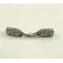 Шелковый ремешок на шею со львом Maxi Silver 8834 SE One Size Серебристо-черный