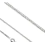 Ланцюжок панцирний Maxi Silver 7992 SE 60 см Сріблястий