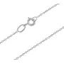 Ланцюжок плетіння якірне Maxi Silver 7989 SE 45 см Сріблястий