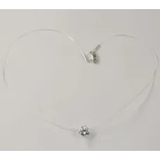 Подвеска на леске невидимка Maxi Silver 7927 SE 37 см Серебристый