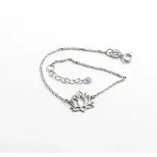 Женский браслет лотос Maxi Silver 9534 SE 16-19 см Серебристый
