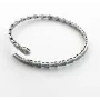 Жорсткий браслет змія Maxi Silver 9411 SE One Size Сріблястий