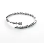 Жорсткий браслет змія Maxi Silver 9411 SE One Size Сріблястий