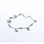Ьраслет з підвісками Maxi Silver 9393 SE 15-18 см Сріблястий