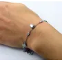 Ьраслет з підвісками Maxi Silver 9393 SE 15-18 см Сріблястий