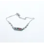 Браслет с камнями Maxi Silver 9391 SE 16-18.5 см Разноцветный